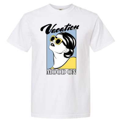 Vacation Mood On Garment-Dyed Heavyweight T-Shirt