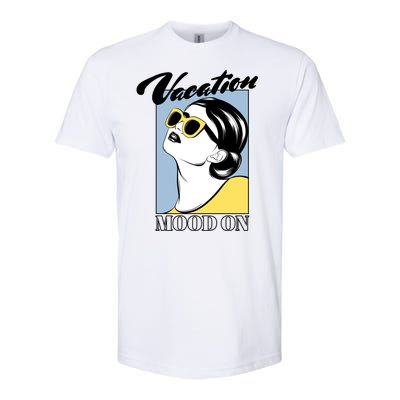 Vacation Mood On Softstyle® CVC T-Shirt