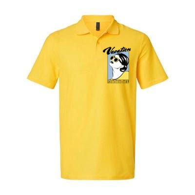 Vacation Mood On Softstyle Adult Sport Polo