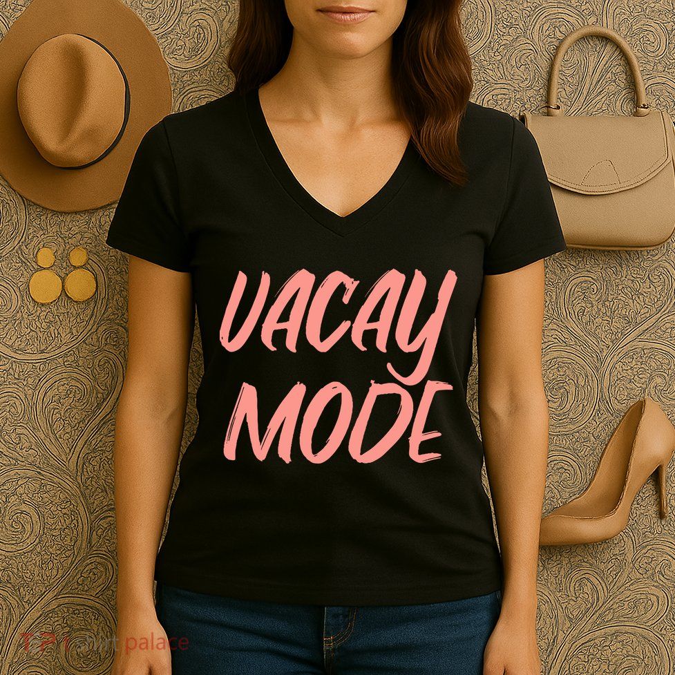 Vacay Mode Women's V-Neck T-Shirt