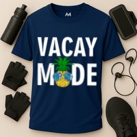 Vacay Mode Cool Pineapple Shades  Cooling Performance Crew T-Shirt