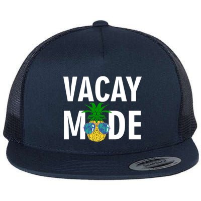 Vacay Mode Cool Pineapple Shades  Flatbill Hat