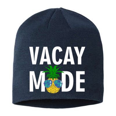 Vacay Mode Cool Pineapple Shades  Sustainable Beanie