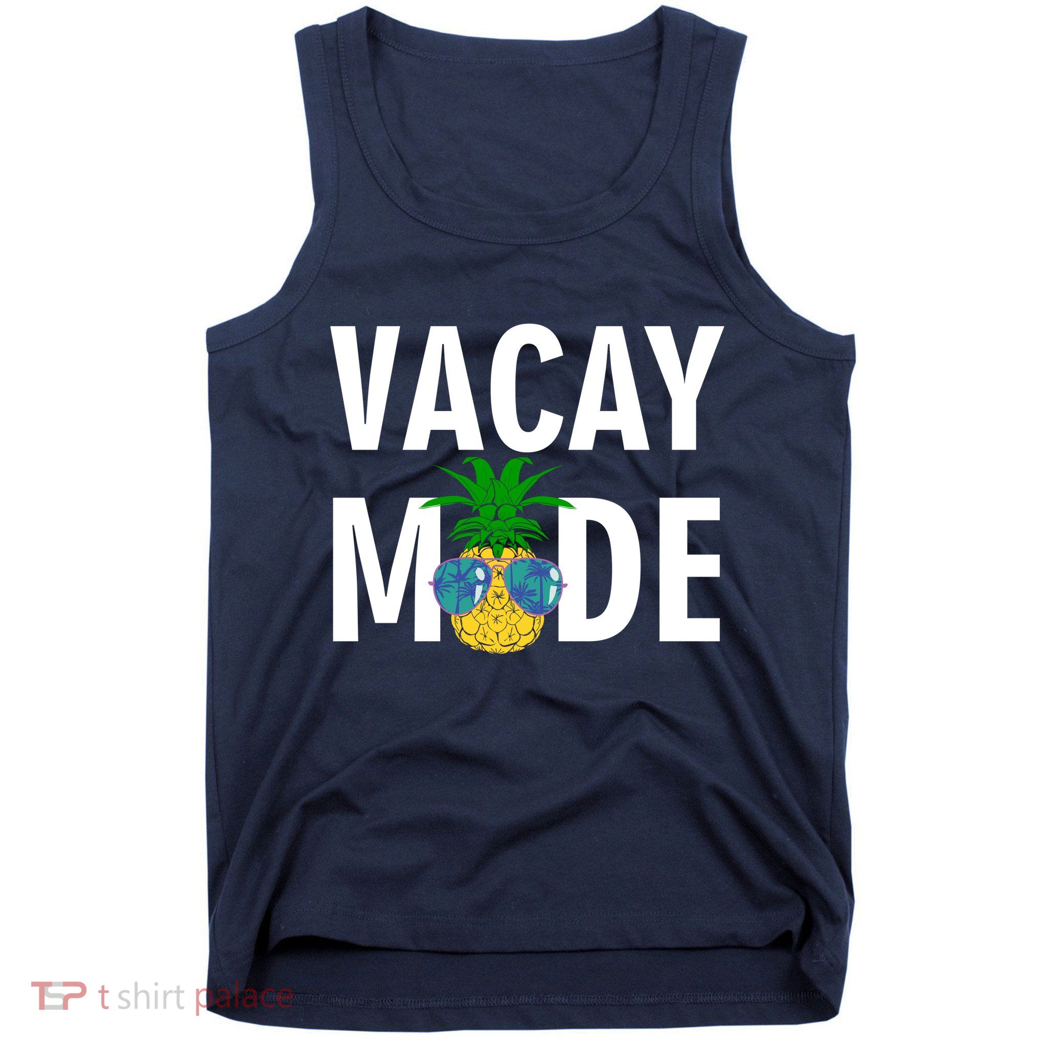 Vacay Mode Cool Pineapple Shades  Tank Top