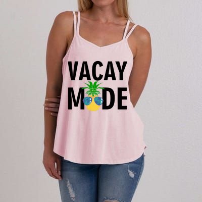 Vacay Mode Cool Pineapple Shades  Women's Strappy Tank