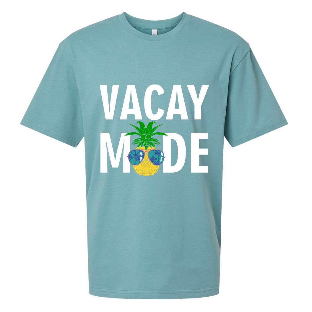 Vacay Mode Cool Pineapple Shades  Sueded Cloud Jersey T-Shirt