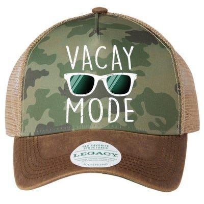 Vacay Mode Cool Shades Legacy Tie Dye Trucker Hat
