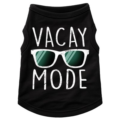 Vacay Mode Cool Shades Doggie Tank
