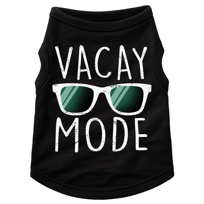 Vacay Mode Cool Shades Doggie Tank