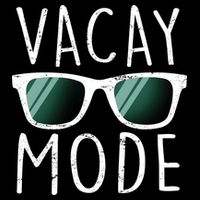 Vacay Mode Cool Shades USA-Made Doggie Bandana