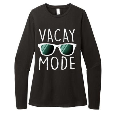 Vacay Mode Cool Shades Womens CVC Long Sleeve Shirt