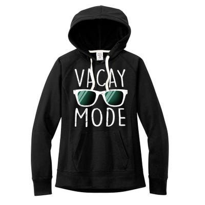 Vacay Mode Cool Shades Women's Fleece Hoodie