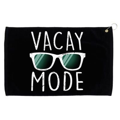 Vacay Mode Cool Shades Grommeted Golf Towel