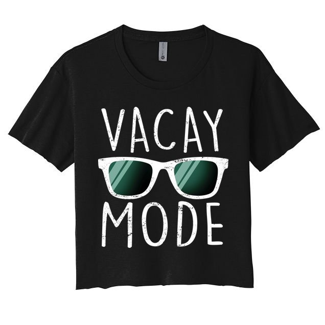 Vacay Mode Cool Shades Crop Top