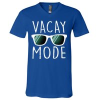 Vacay Mode Cool Shades V-Neck T-Shirt