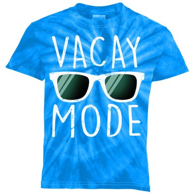 Vacay Mode Cool Shades Kids Tie-Dye T-Shirt