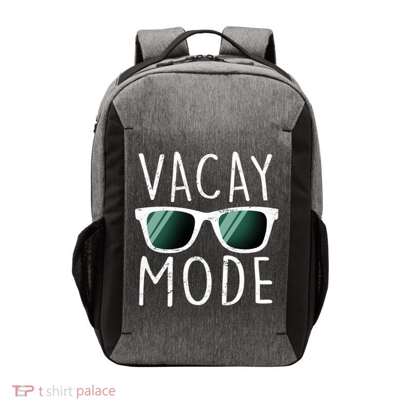Vacay Mode Cool Shades Vector Backpack