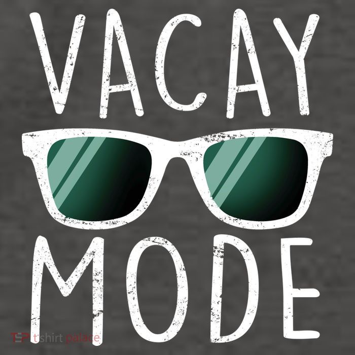 Vacay Mode Cool Shades Vector Backpack