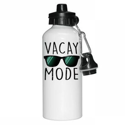 Vacay Mode Cool Shades Aluminum Water Bottle