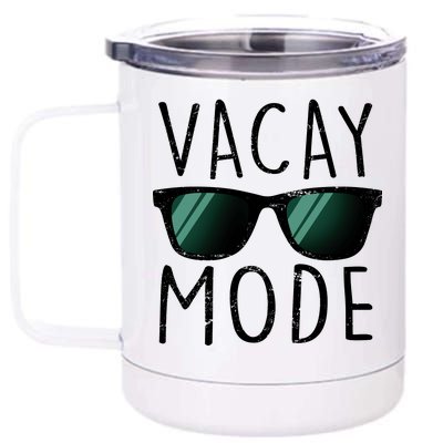 Vacay Mode Cool Shades 12 oz Stainless Steel Tumbler Cup