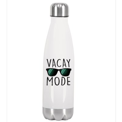 Vacay Mode Cool Shades Stainless Steel Insulated Water Bottle