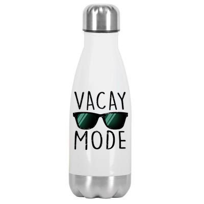 Vacay Mode Cool Shades Stainless Steel Insulated Water Bottle