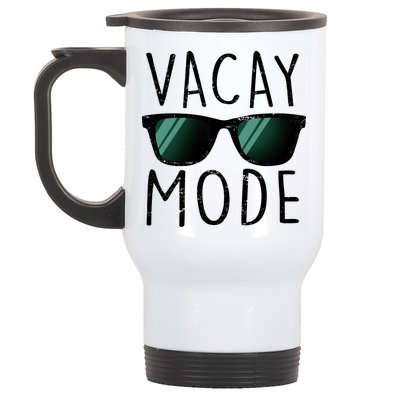 Vacay Mode Cool Shades Stainless Steel Travel Mug