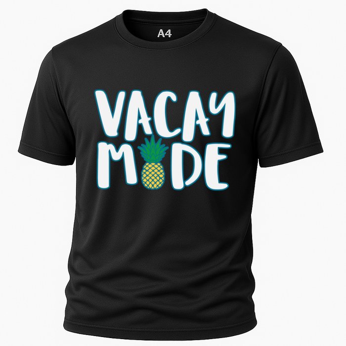 Vacay Mode Pineapple Cooling Performance Crew T-Shirt