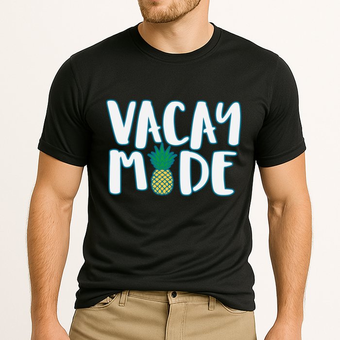 Vacay Mode Pineapple Cooling Performance Crew T-Shirt
