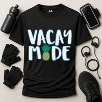 Vacay Mode Pineapple Cooling Performance Crew T-Shirt