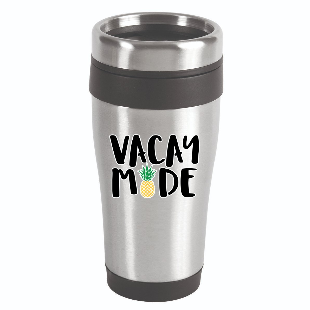 Vacay Mode Pineapple 16oz Travel Tumbler