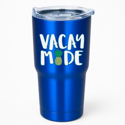 Vacay Mode Pineapple Tumbler