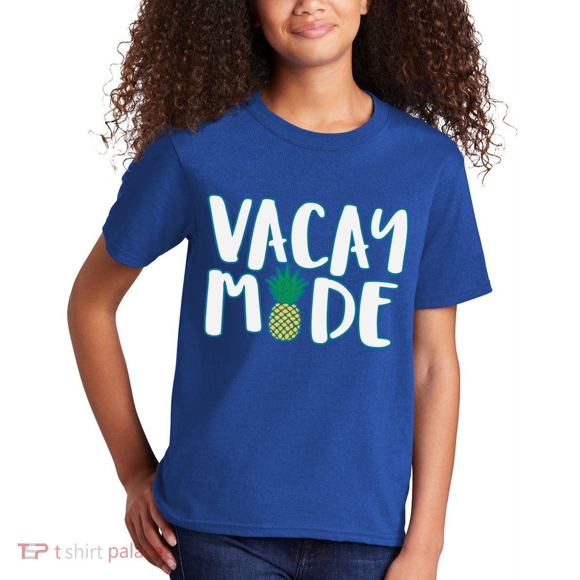 Vacay Mode Pineapple Kids T-Shirt