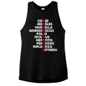 Vaccinated Ladies PosiCharge Tri-Blend Wicking Tank