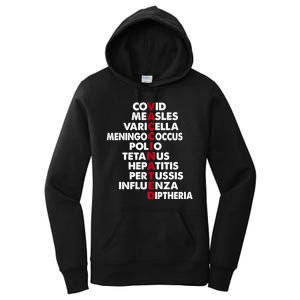 Vaccinated Women's Pullover Hoodie