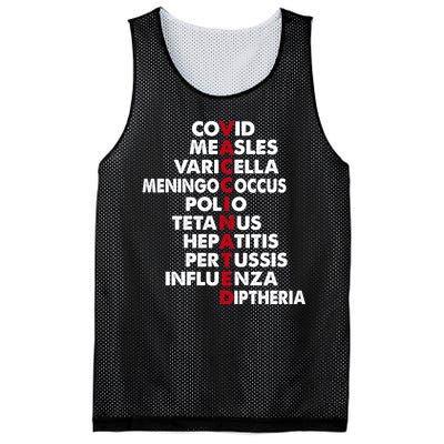 Vaccinated Mesh Reversible Basketball Jersey Tank