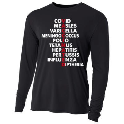 Vaccinated Cooling Performance Long Sleeve Crew