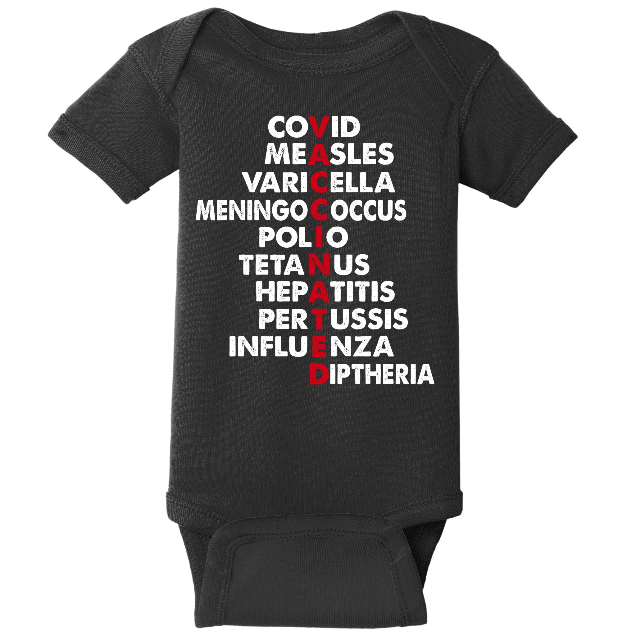 Vaccinated Baby Bodysuit