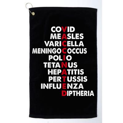 Vaccinated Golf Towel