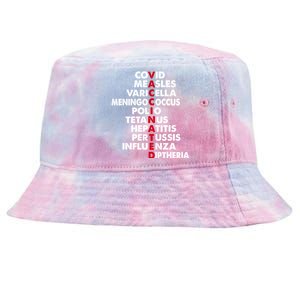 Vaccinated Tie-Dyed Bucket Hat