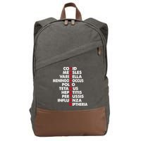 Vaccinated Cotton Canvas Backpack