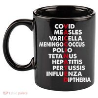 Vaccinated & Intoxicated Pinata 11oz C Handle Ceramic Mug