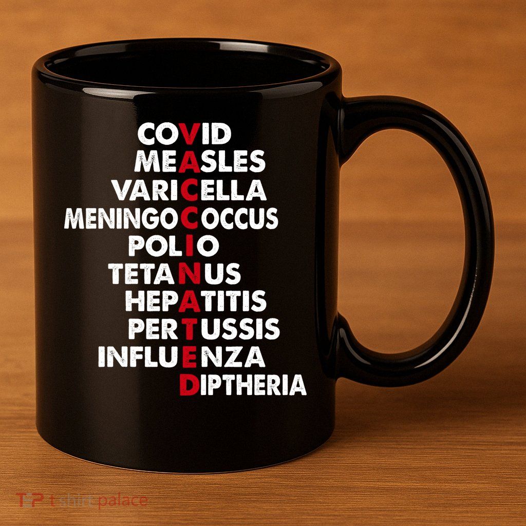 Vaccinated & Intoxicated Pinata 11oz C Handle Ceramic Mug