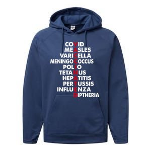 Vaccinated & Intoxicated Pinata Performance Fleece Hoodie