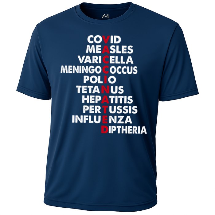 Vaccinated & Intoxicated Pinata Cooling Performance Crew T-Shirt