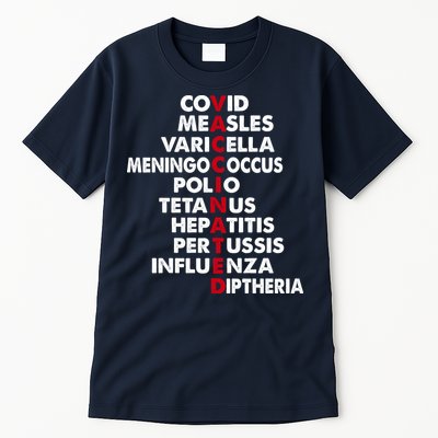 Vaccinated & Intoxicated Pinata Tall T-Shirt