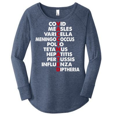 Vaccinated & Intoxicated Pinata Women's Perfect Tri Tunic Long Sleeve Shirt