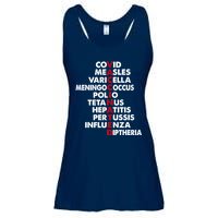 Vaccinated & Intoxicated Pinata Ladies Essential Flowy Tank