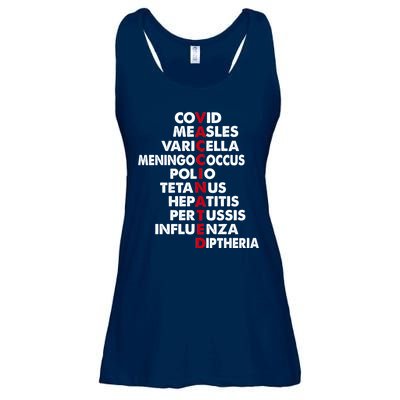 Vaccinated & Intoxicated Pinata Ladies Essential Flowy Tank