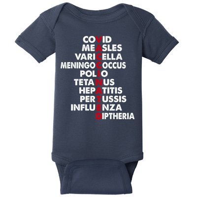 Vaccinated & Intoxicated Pinata Baby Bodysuit
